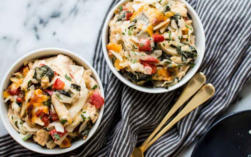 Low-Carb Chicken Tetrazzini